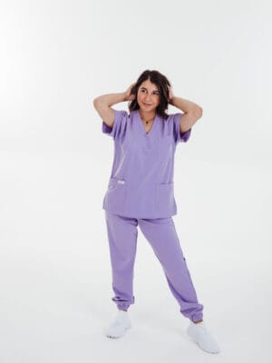 Lilac Jogger Pants