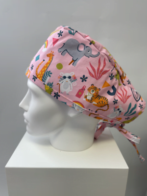Pink Wild Animals Cap
