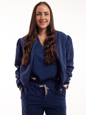 Blue Bomber Jacket
