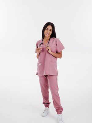 Dusty Pink Jogger Pants