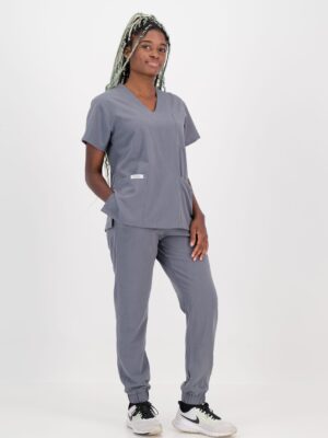 Charcoal Jogger Scrub Pants