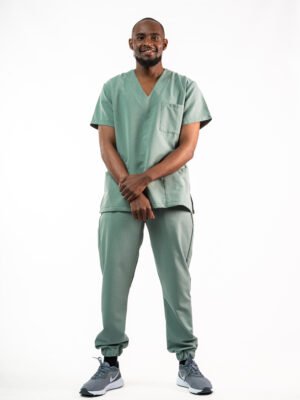 Sage Scrub Jogger Pants