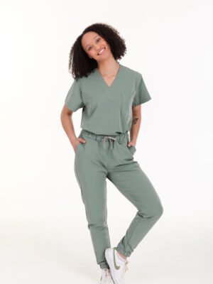 Sage Scrub Jogger Pants