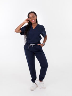 Dark Navy Skroptoppie Top
