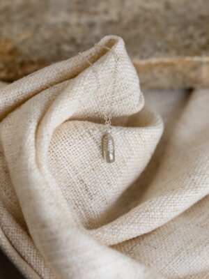 The Silver Pill Capsule Necklace