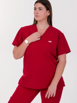 Ruby Red Skroptoppie Top