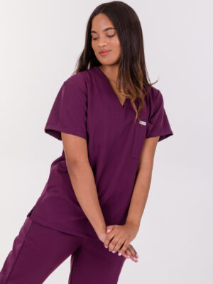 Burgundy Skroptoppie Top